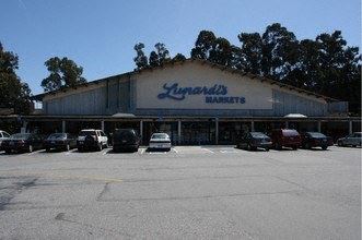 Shopping center down street
